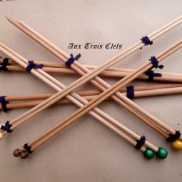 Aguilles à tricoter